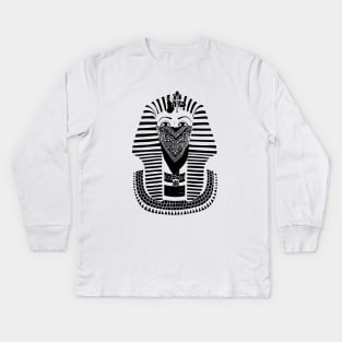 Pharaoh Thug Egyptian Bandana Kids Long Sleeve T-Shirt